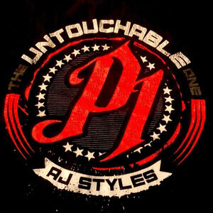 AJ Styles Authentic Wrestling Tee Shirt